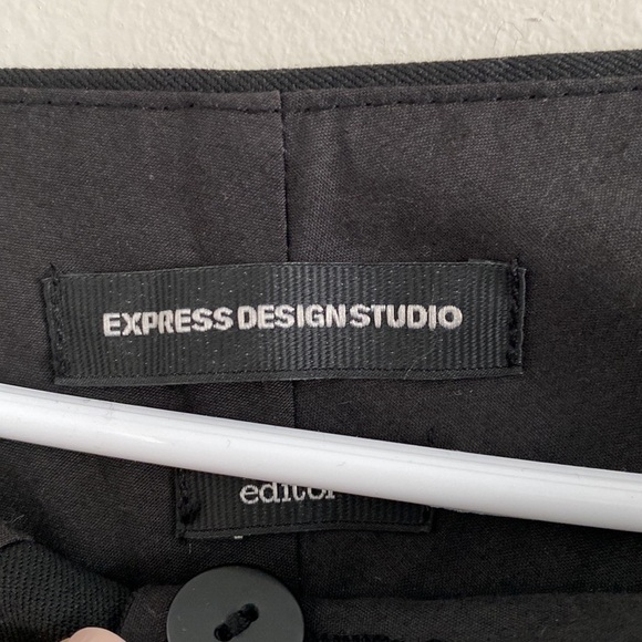 NWT Express editor black slacks - Picture 4 of 10